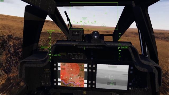 Helicopter Gunship D.E.X • Frontlines And New IHADSS Mode (w/ PSX Gunship OST)