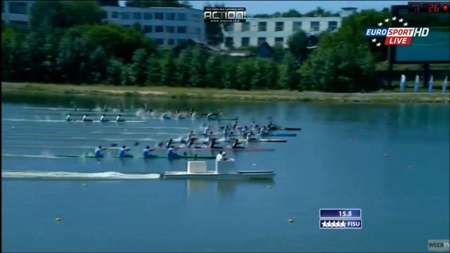 K4 200M Man FINAL Universiade Kazan 2013 HD смотреть онлайн