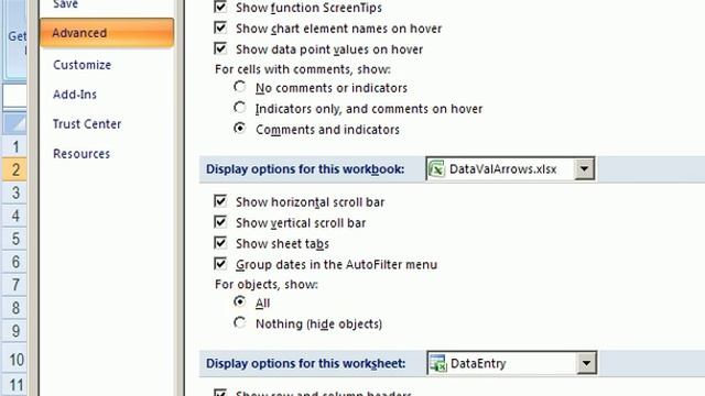 Excel Data Validation Arrows Are Missing смотреть онлайн