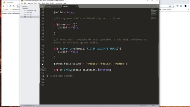 PHP Form Demo 2 (bonus content) смотреть онлайн