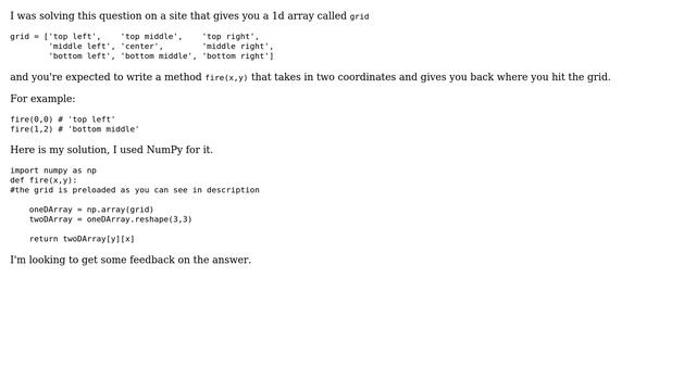 Code Review: Converting a 1D Array of Strings to a 2D Array in Python (2 Solutions!!) смотреть онлайн