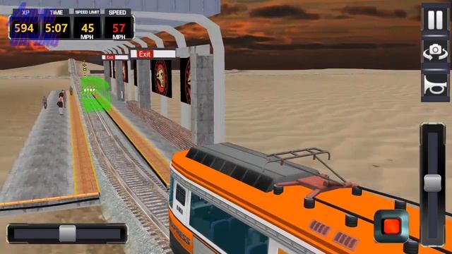 Train Driving Free -Train Games - Level 6 смотреть онлайн