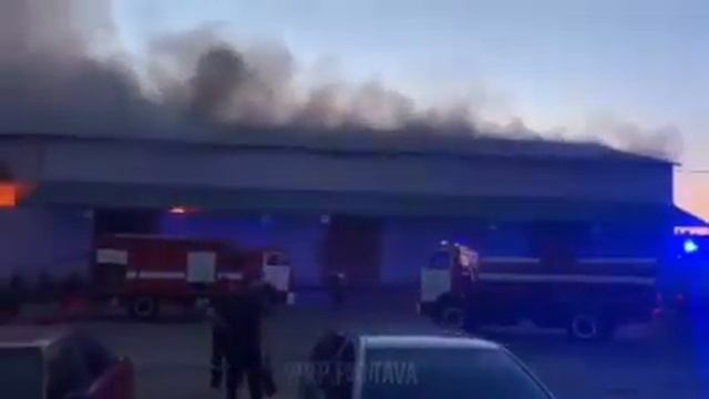 Полтава 21.08.19 Горит 1 отделение Новой Почты смотреть онлайн