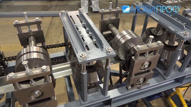Станок Мобипроф для производства профиля Т П 50x80x5 12 смотреть онлайн