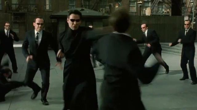 The Matrix Reloaded - NEO VS SMITH ARMY【RE-SOUND🔊】 смотреть онлайн