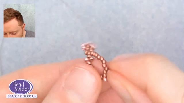 Easy to make beaded necklace with seed beads and pips for beginners смотреть онлайн