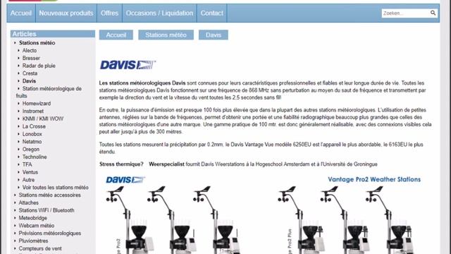 Présentation Station Météo Davis Vantage Pro 2 | Tour-en-Sologne (41) смотреть онлайн