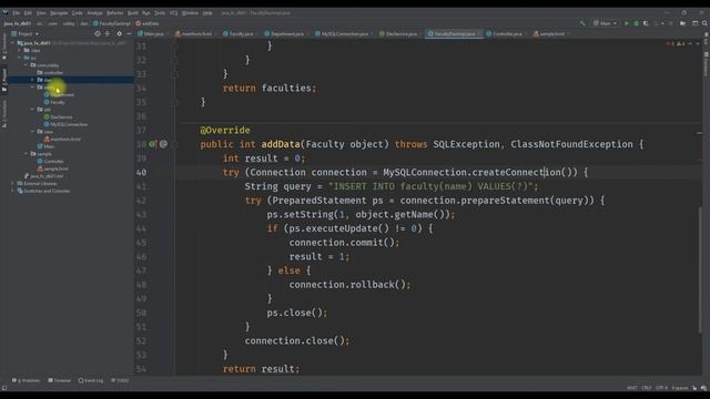JavaFX Tutorial - MySQL Select & Insert (DAO & PreparedStatement) pada JavaFX | IntelliJ IDEA смотреть онлайн