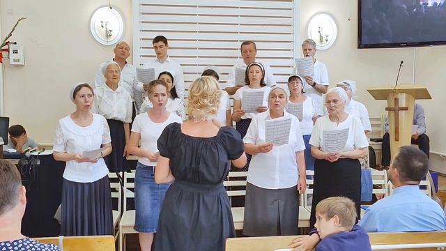 Хор: "Гаснет над землёй" (28.08.2022г.) смотреть онлайн