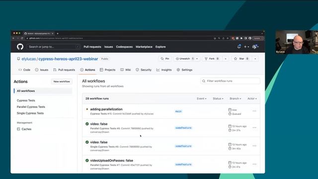 Best practices for testing in CI/CD with Cypress Cloud смотреть онлайн