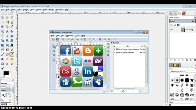 Creating an ImageMap using Gimp смотреть онлайн