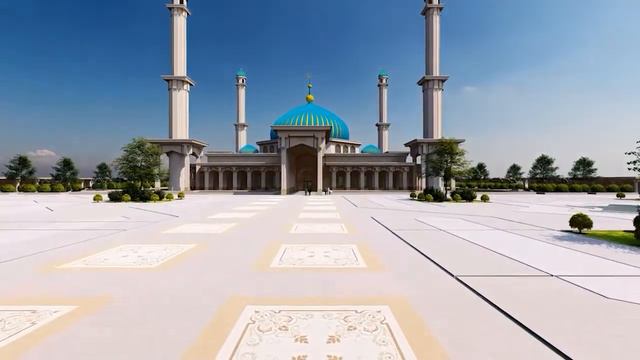 Проект "Мечеть с медресе" Project of a "Mosque with a madrasah" смотреть онлайн