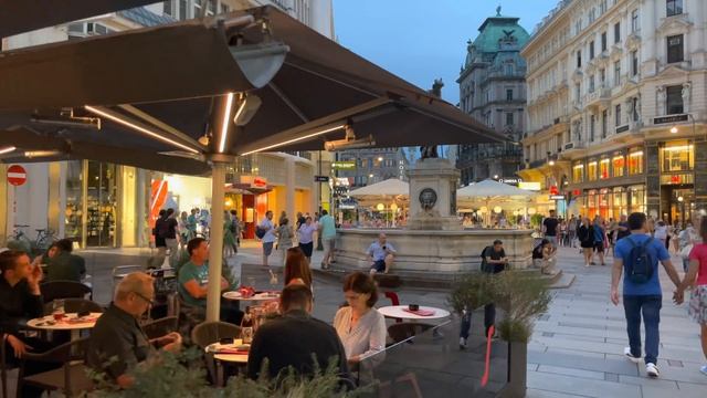 Vienna, Austria ?? - Evening Walk - September 2021 - 4K-HDR Walking Tour (▶86min)