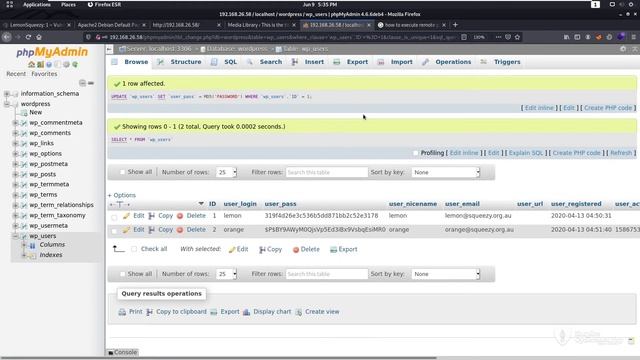 19#Easy - LemonSqueezy : 1 #VulnHub: Wordpress, phpMyAdmin Backdoor, CronJobs PrivESC смотреть онлайн
