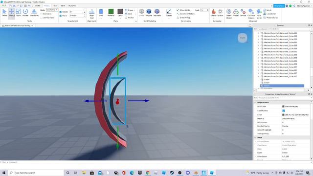 How to make a curved model in roblox studio without using 3D modeling apps. смотреть онлайн