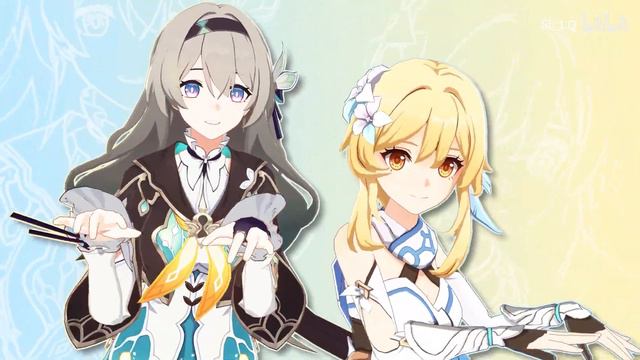 【Genshin × Star Rail MMD／4K／60FPS】Lumine × Firefly【アニサマ2022Sparkle】 смотреть онлайн