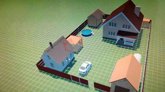 Проект участка 8 соток смотреть онлайн