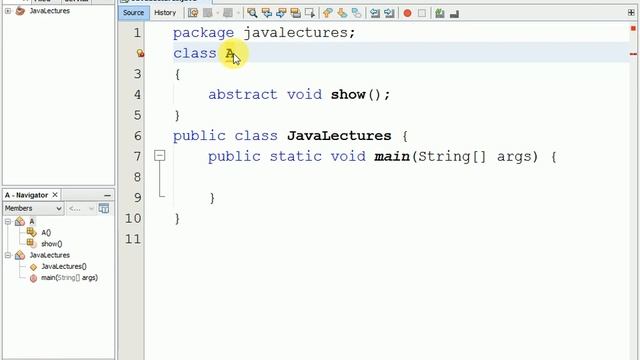 Abstract Methods & Classes in Java смотреть онлайн