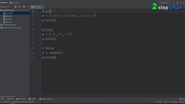 Built in data types python [ Hindi ] | Python tutorial | смотреть онлайн