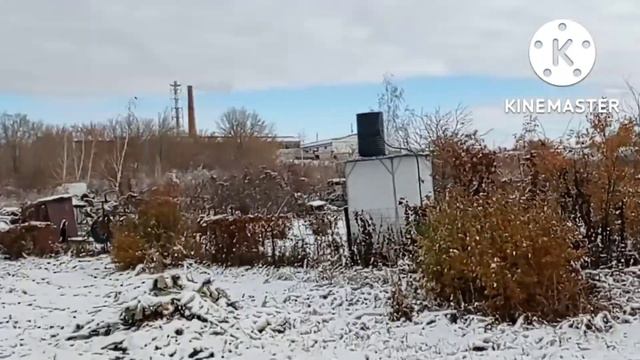 первый снег.приехали на дачу. смотреть онлайн