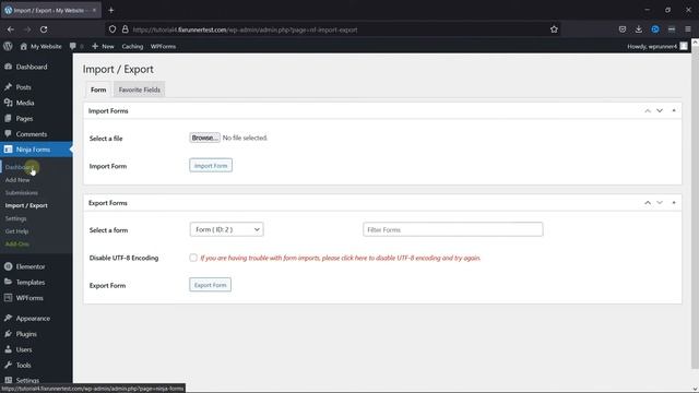 How To Import & Export Ninja Forms In WordPress смотреть онлайн