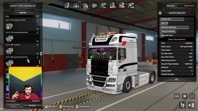 ÜCRETSİZ MODİFİYELİ TIRLAR 1.47 / Kodlanmış Mutant Tırlar / Euro Truck Simulator 2 смотреть онлайн