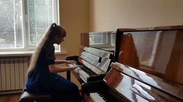 Анна Юзвенко 12 лет (Мошковский - Тарантелла op.77 #6) смотреть онлайн