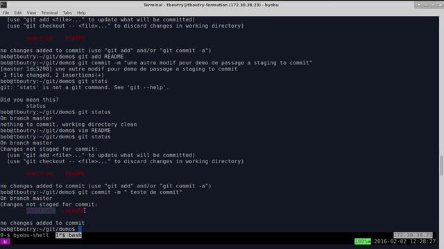 Linux 202 ( Cours 5 - gestionnaire révision GIT) смотреть онлайн
