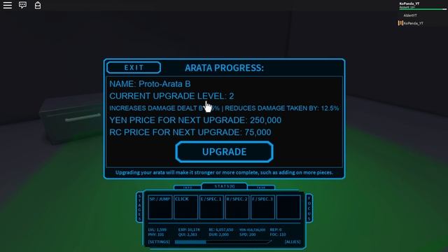 БРОНЯ АРАТА в РОБЛОКС РО-ГУЛЬ (Roblox Ro Ghoul Arata Proto) смотреть онлайн