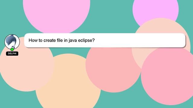 How to create file in java eclipse? смотреть онлайн
