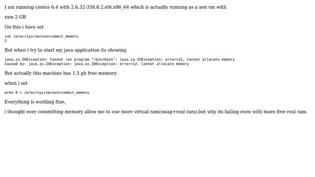 DevOps & SysAdmins: Over committing memory failing with out reaching half of actual RAM смотреть онлайн