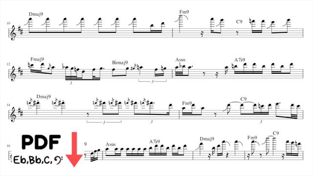 RH Factor Liquid Street Tenor Sax Transcription - Keith Anderson смотреть онлайн
