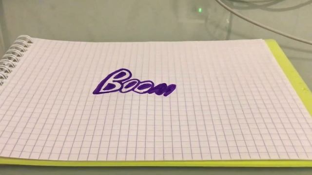 Как нарисовать Boom с помощью одного цвета? ТУТ МОЖНО УЗНАТЬ смотреть онлайн