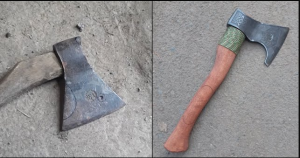 Реставрация и воронение топора. Первый опыт