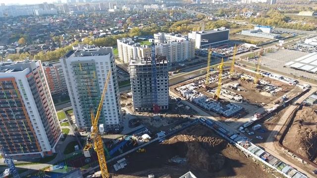 Динамика строительства ЖК «Весна» (октябрь, 2018) смотреть онлайн