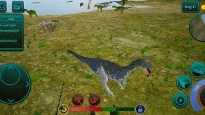 Играю на Аллозавре в The Cursed isle