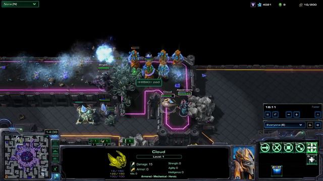 The Best Ascendant Unit! Kerrigan Survival / Starcraft 2 custom games смотреть онлайн