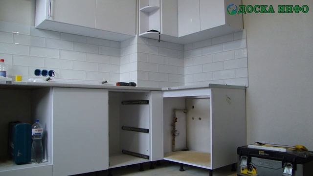 Белая глянцевая кухня смотреть онлайн
