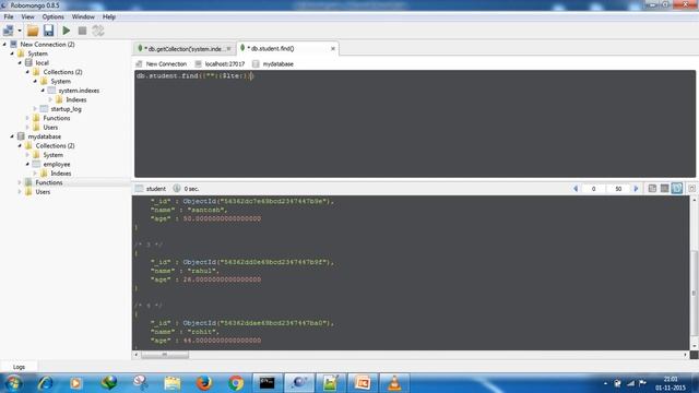 Find Method in MongoDB смотреть онлайн