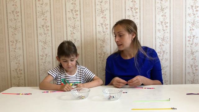 Собираем браслеты из букв со стразами! смотреть онлайн