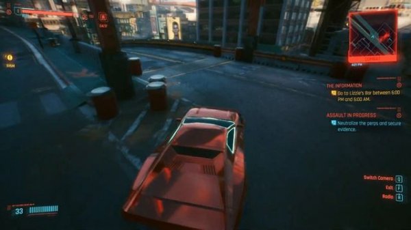 Quadra TURBO-R "Raijin" Map Location | Cyberpunk 2077