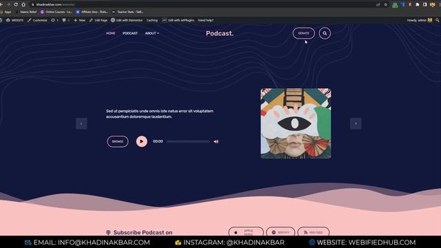 How to Create Podcast Streaming Website using WordPress 2022? AudioCast Website without Coding смотреть онлайн