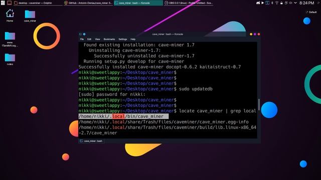 Install CodeCave_Miner in Linux смотреть онлайн