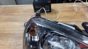 Установка любых линз (Лада Калина )