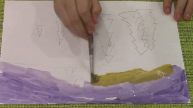 Поздравление с Днем смешивания разных красок. Красивая музыкальная открытка. смотреть онлайн