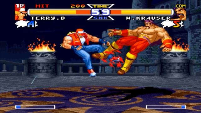 Epic Game Battles - WOLFGANG KRAUSER - Real Bout Fatal Fury Special (1997) смотреть онлайн
