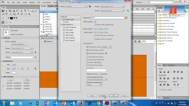 Exporting flash animation to MP4 video Swivel softwarein Tamil смотреть онлайн