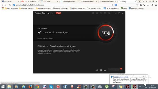 الحلقة 39 : طريقة تحديث الدريفرات بواسطة Driver Booster смотреть онлайн