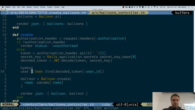 JWT Auth with Rails Part 3 смотреть онлайн
