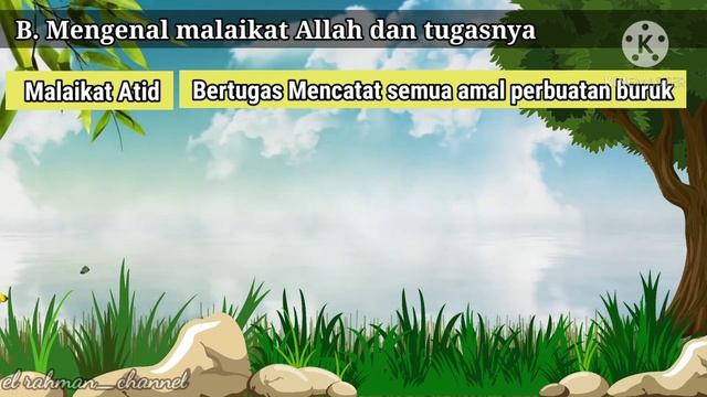 PAI KELAS 4 SD || BERIMAN KEPADA MALAIKAT ALLAH SWT || MAKNA IMAN KEPADA MALAIKAT || смотреть онлайн